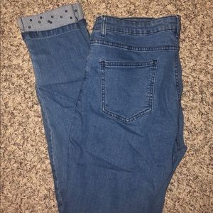 Nice & Chic Jeans with Pearl Cuffs